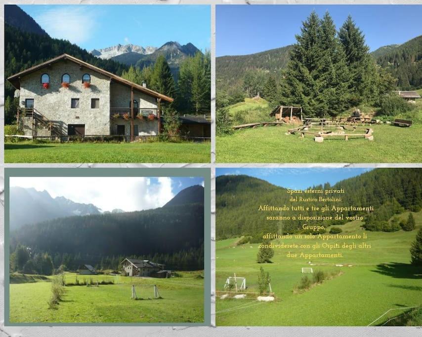 Chalet Rustico Bertolini Per Gruppi! Villa Вермилио Екстериор снимка
