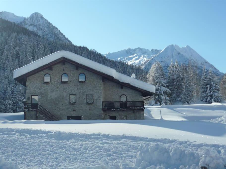 Chalet Rustico Bertolini Per Gruppi! Villa Вермилио Екстериор снимка